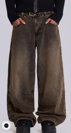 jaded london バギーパンツ　デニム　W30