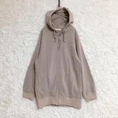 【t.i.n.k.s】ロングパーカー (M) ラインストーン ロゴ ライン