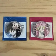 鬼滅の刃 缶バッジ 伊黒小芭内 甘露寺蜜璃