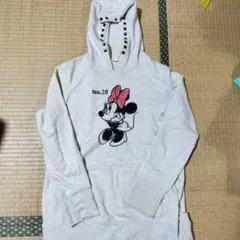 UNIQLO ミニーマウス パーカー　スタッツ付き