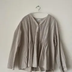 URBAN RESEARCH DOORS 綿100% ギャザーブラウス