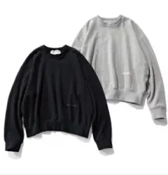 THIRD MAGAZINE【坪田あさみさんコラボ】ロゴ刺繍スウェット