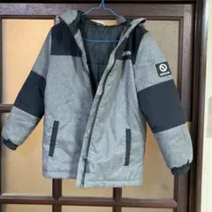 OUTDOOR フリースジャケット グレー ブラック　150センチ