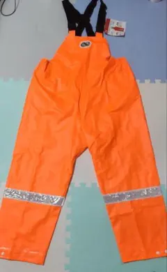 【未使用】FIELD X-TREAMER オレンジ 防災サロペット 船