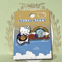 ハードロックカフェ ピンバッジ キティ 大阪 ユニバ USJ サンリオ HRC