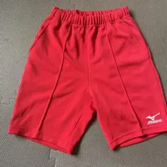 Mizuno レッド レディースハーフパンツ Lサイズ