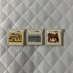 New スーパーマリオブラザーズ 2 マリオカート7 マリオ3Dランドソフト3本