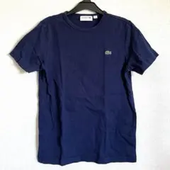 LACOSTE ネイビー スリムフィット Tシャツ US XS