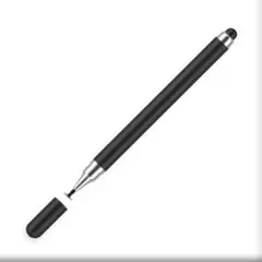 タッチスクリーン用スタイラスペン２−in−１　ブラック