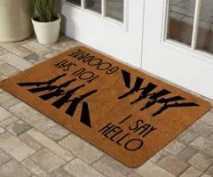 新品　ビートルズ　フロアマット　玄関マット　リビング　グッズ　ハローグッドバイ②