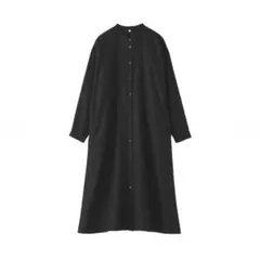 無印良品 今期新作 リネン 洗いざらし 長袖シャツワンピース S