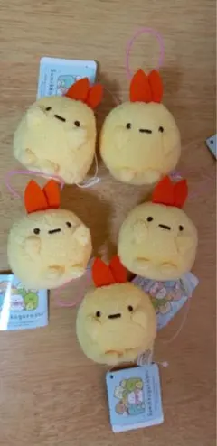 すみっコぐらし　ゴムひも付きマスコットpart2　えびふらいのしっぽ