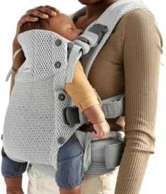 ベビービョルン ONE KAI Air 抱っこ紐 メッシュ グレー 新生児対応