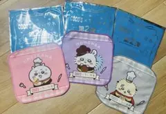 Coco's×ちいかわ コラボ第2弾 ミニタオル ちいかわ モモンガ ラッコ