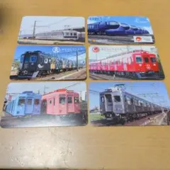 南海電鉄 鉄道カード 鉄カード　6枚セット