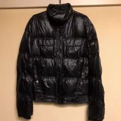 ブラック ダウンジャケット