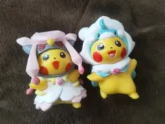 ポンチョを着たピカチュウ メガディアンシー メガチルタリス セット フィギュア