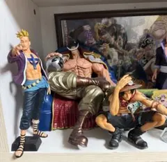 白ひげ、エース、マルコ　フィギュアセット