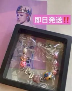 ジードラゴン　G-DRAGON ジヨン　ブレスレット　ピンク　デイジー 2026年最新】ブレスレット bigbang g－dragonの人気アイテム - メルカリ