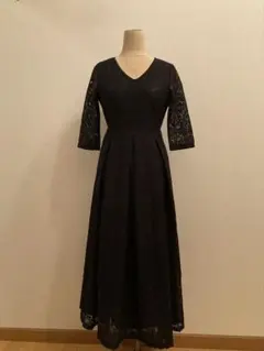Lace Ladies ☆総レース☆ブラック☆フォーマル☆ワンピース