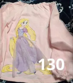 ラプンツェル　トレーナー　トップス　長袖　袖チュール