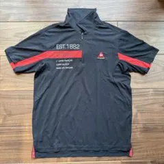 le coq sportif ゴルフウェア ハーフジップシャツ　メンズMサイズ