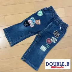 MIKIHOUSE ミキハウス ダブルビー ジーンズ ロンパース パンツ