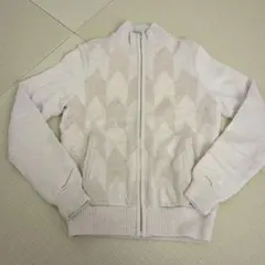 Tommy Hilfiger GOLF ベージュ ジップアップ M