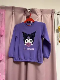 KUROMI 紫色 トレーナー 長袖