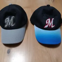 千葉ロッテマリーンズ　キャップセットのサムネイル