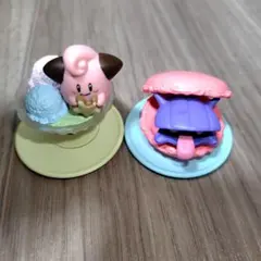 ポケモン　フィギュア　ヤミー　シェルダー　ピィ　Yummy　ガチャガチャ