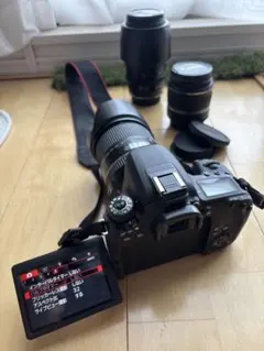 Canon EOS 9000D ダブル高性能レンズ　元箱　保証書付き　セット Canon EOS 9000D ダブル高性能レンズ 元箱 保証書付き セット - メルカリ