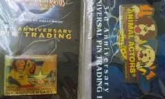 B、USJ ピンバッジ 2点 アニマル