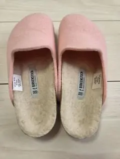 【中古美品】ビルケンシュトック キッズ ウールスリッパ 32