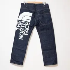 コムデギャルソン x ノースフェイス コラボ デニムバギーパンツ