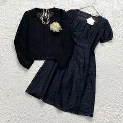 新品未使用✨ナチュラルビューティーベーシック セットアップ ツイード ワンピース