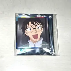 名探偵コナン コナン展 スクエア缶バッジ 羽田秀吉