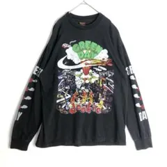 90s ロンT USA 企業物 ビンテージ hanes beefy フェード - メルカリ