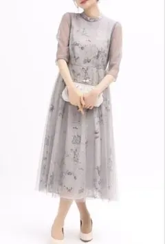 未使用(40)emotional dresses レースロングドレスワンピース - メルカリ