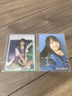 乃木坂46 サイン入り公式写真 2枚セット 賀喜 遥香 佐藤 楓 直筆サイン 乃木坂46 サイン入り公式写真 2枚セット 賀喜 遥香 佐藤 楓 直筆