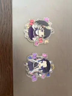 鬼滅の刃 胡蝶しのぶ 栗花落カナヲ アクリルキーホルダー 2個セット