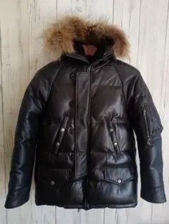 リューグーレザー レザーダウンジャケット