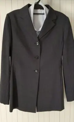 春夏〇 美品【MKミッシェルクラン】テーラードジャケット シングル タック