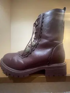 ナポレオンレースアップブーツ　ブラウン　L