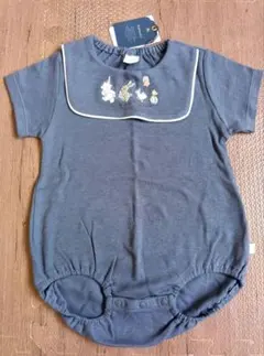 cottoli おさんぽセーラーロンパース　80