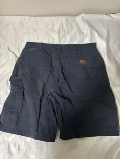 W38 CARHARTT ペインターショーツ NAVY メキシコ製