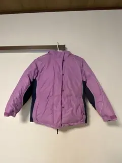 Columbia フード付きダウンジャケット ピンク