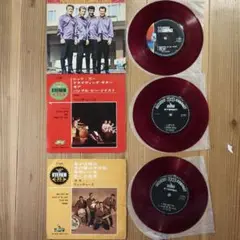 まとめて ベンチャーズ 赤盤 レコード 3枚 再生確認済み
