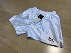 新品 激レア タグ付 PUMA サッカーパンツ ショートビンテージ90s白150