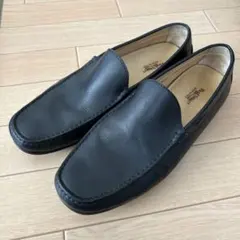 極美品 PaulStuart 本革 ドライビングシューズ スリッポン 26.5 メンズ スリッポン PU レザー シューズ ドライビングシューズ